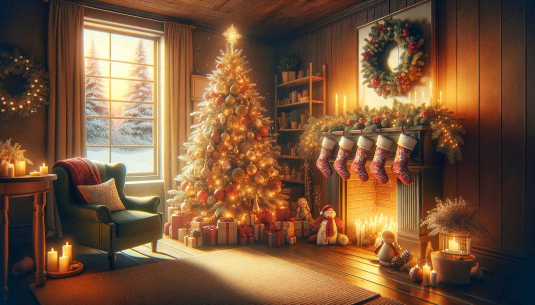 Der HauptstadtPapa wünscht Euch eine frohe Weihnacht! (Bild: HauptstadtPapa.com)